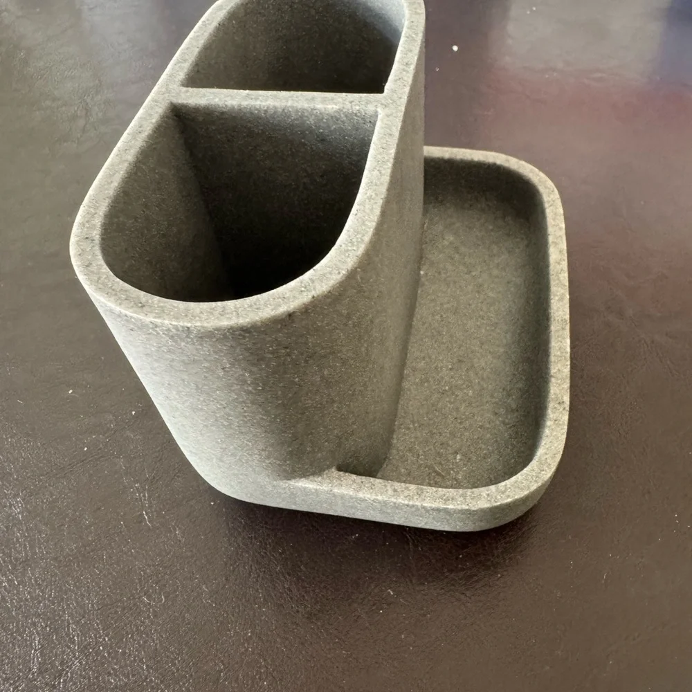 Gray Dual Compartment Organizer